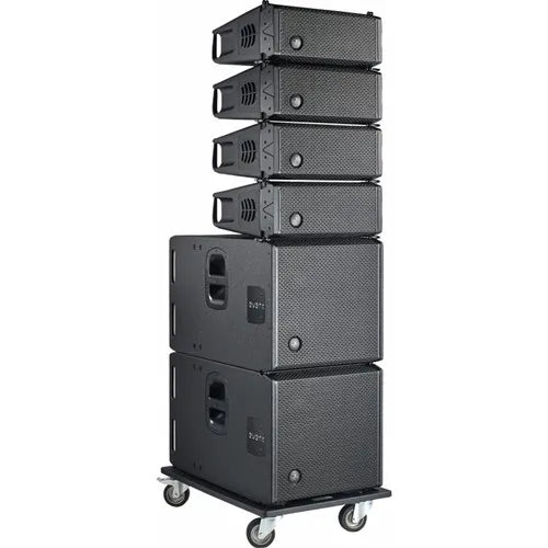 DAS Audio EVENT-26A Powered, Symmetrical 2x6.5”, Two-way, 400 W (cont.) / 800 W (peak), Compact Line Array System