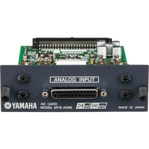 Yamaha MY8AD96, 8- Channel Analog Line-Level Input Card , 24-Bit/96kHz