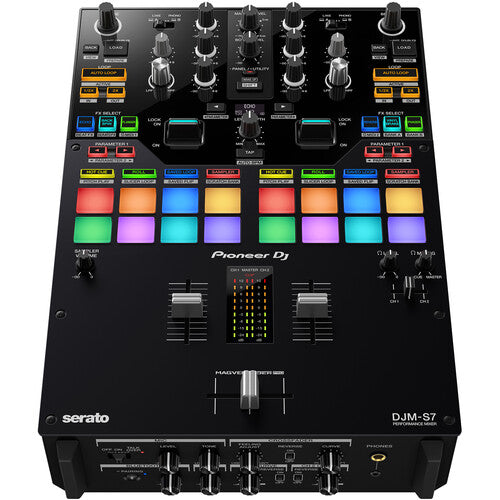 Pioneer DJ DJM-S7 2-Channel Performance DJ Mixer, Serato DJ Compatible