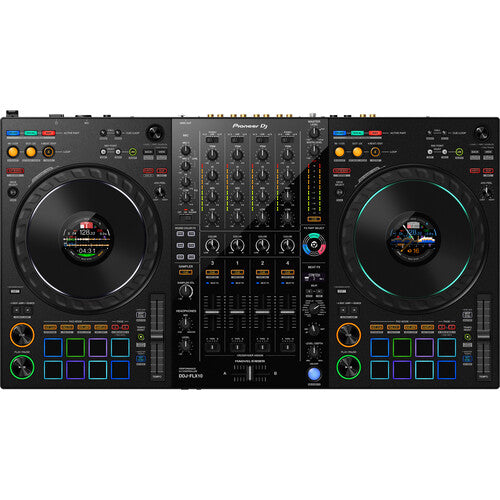 Pioneer DJ DDJ-FLX10 4-Channel DJ Controller and Mixer, Rekordbox & Serato DJ Pro Compatible