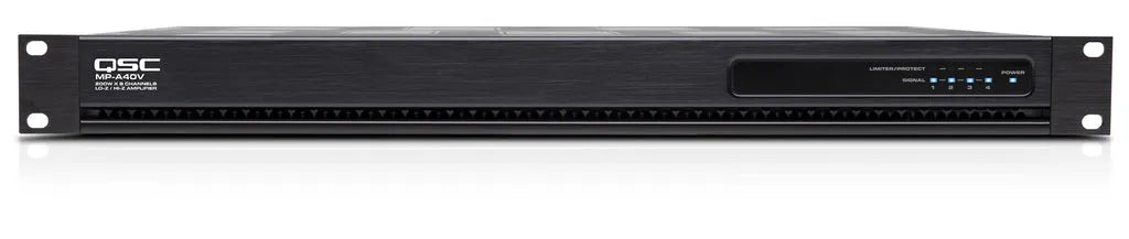 QSC MP-A40V MPA Series 800W FlexAmp Multi-Channel Hi-Z/Lo-Z  Amplifier