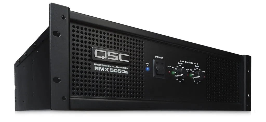 QSC RMX5050a  2-Channels, 1100 Watts/ch at 8Ω, 1800 Watts/ch at 4Ω, 2500 Watts/ch at 2Ω, 5000 Watts/ch at 4Ω ,Power Amplifier