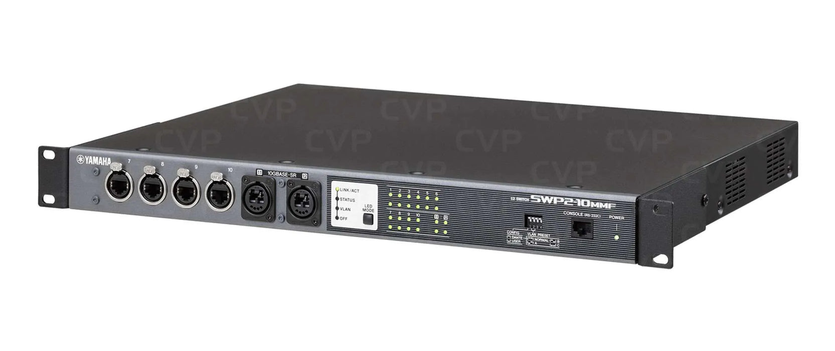 Yamaha SWP2-10MMF Network Switch With 10G Uplink And Multimode Fiber Port
