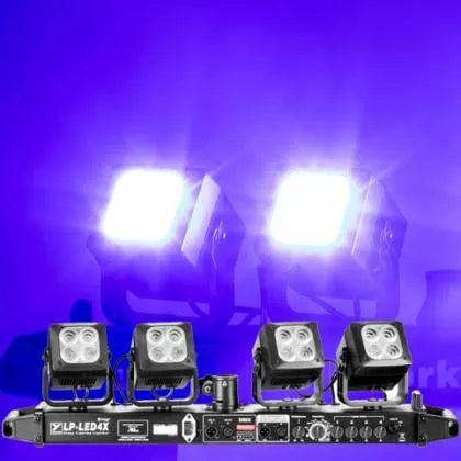 Yorkville Sound LP-LED4X Four Head High Performance LED   Lighting System