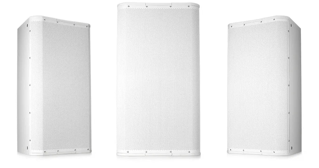QSC AP-5152 15" High-Power Two-Way Surface Speaker, 75° Conical, White