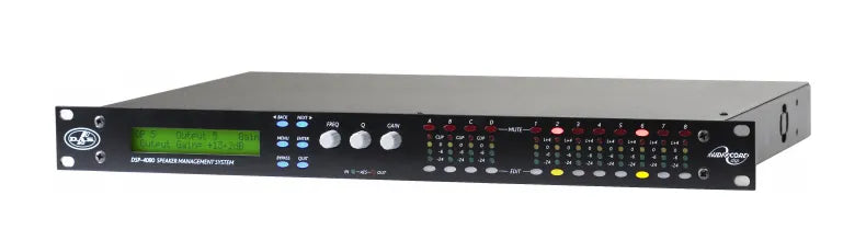DAS Audio DSP-4080 4 In/8 Out Fully Configurable Dsp,  Loudspeaker System Management Processor