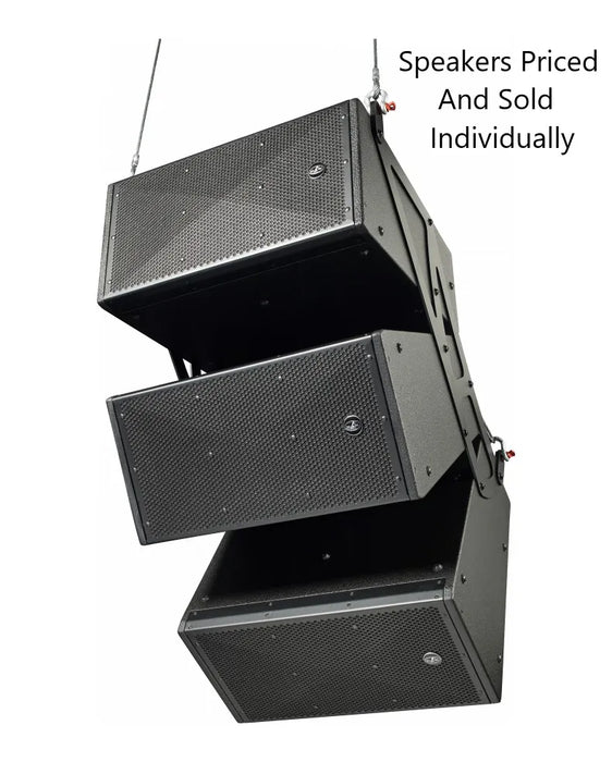 DAS Audio HQ-212.64-CX 800 W, 2x12" Two-way Bi-amped or Full Range 60x40 Rotable Horn, Covered Exposure, Ip54