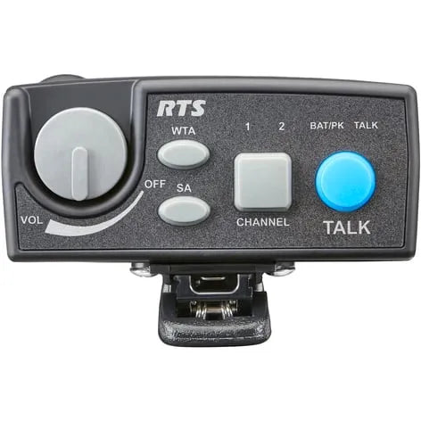 RTS TR-30N-B10 A4F UHF/VHF Beltpack, 2ch, Band B-10