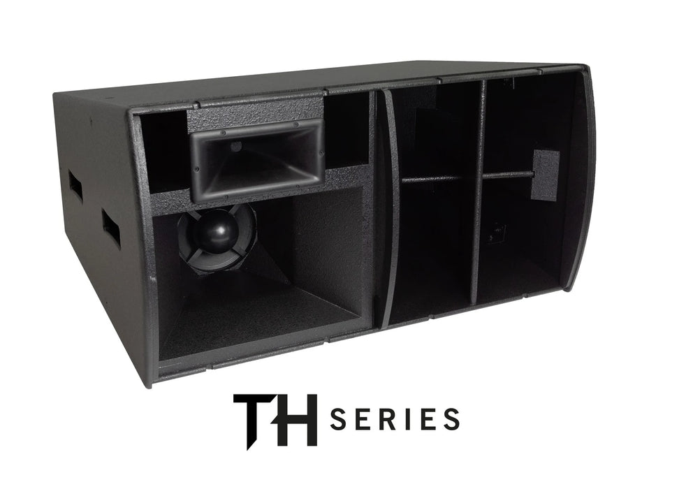 Martin Audio THH Horn-loaded 3-way Point Source Loudspeaker System. 15"/10"/1". Horizontal Config.