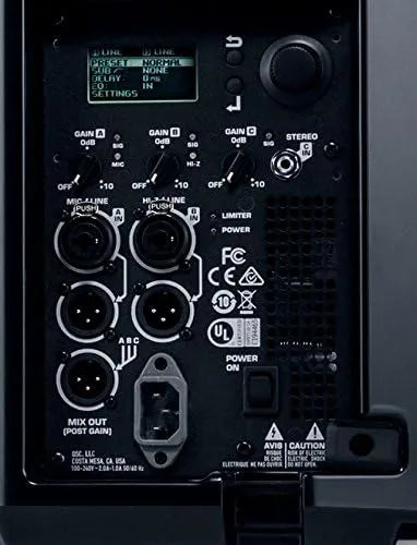 QSC K12.2 2000W Active Portable Loudspeaker System 12-Inch Woofer