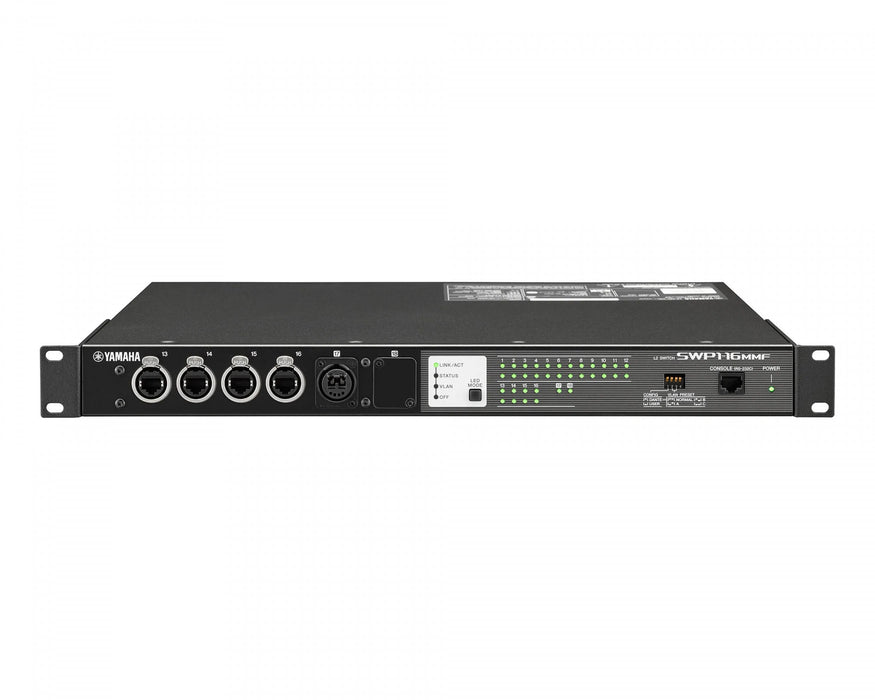 Yamaha SWP1-16MMF 16 Port Network Switch With Multimode Fiber Port