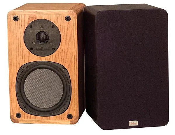 Phase Technology PC60 CA OAK Single Bookshelf Speaker, Oak