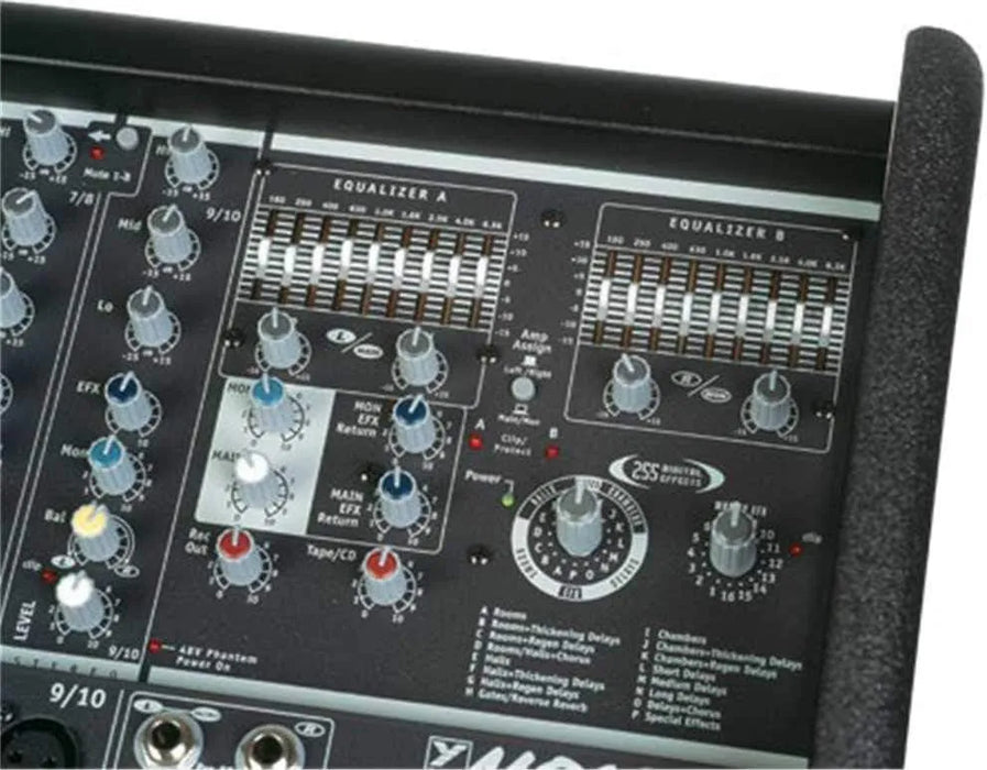 Yorkville Sound  M810-2 MicroMIX Series 2x400 Watts Powered Mixer