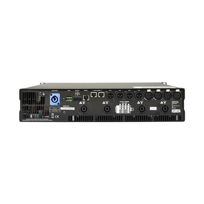 DAS Audio DX-80i-115 4-Channel Class-d Amplifier, 2000 W @ 4 Ohms, 2-u Rack Units With Dsp, Made in UK.