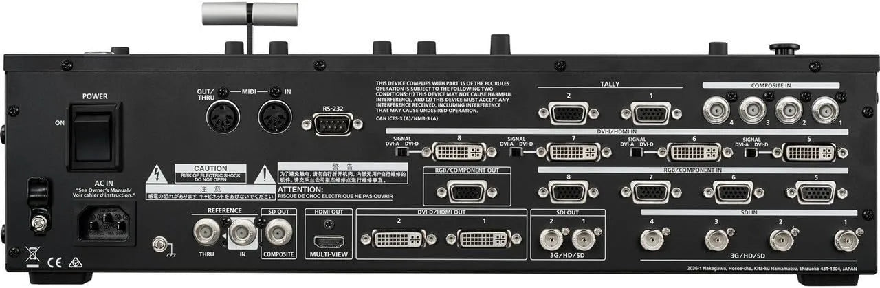 Roland V-800HD MKII Multi-Format Video Switcher - 8 Channel