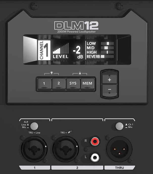 Mackie DLM12 2000W 12" Powered Loudspeaker