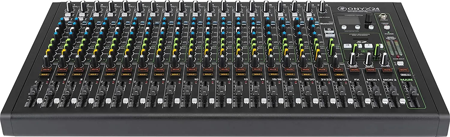Mackie ONYX24 24-Channel Premium Analog Mixer with Multi-Track USB