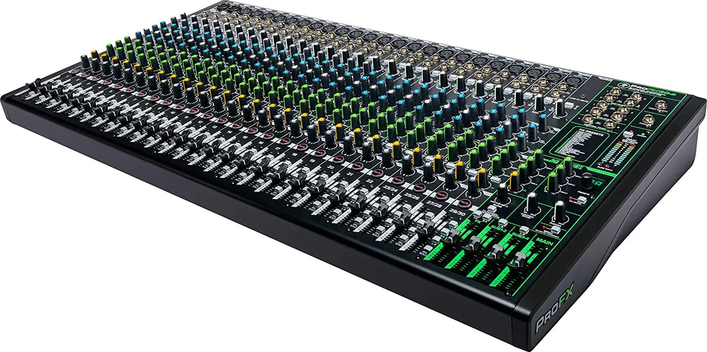 Mackie ProFX30v3 30-Channel 4-bus Professional Effects Mixer with USB