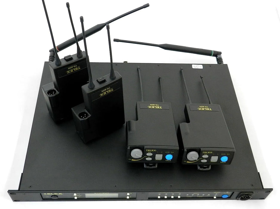 RTS BTR-80N-HER UHF Base Station 2ch Band HE, 4F Headset