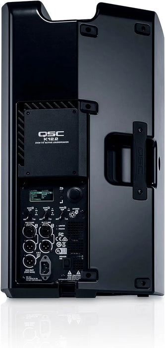 QSC K12.2 2000W Active Portable Loudspeaker System 12-Inch Woofer