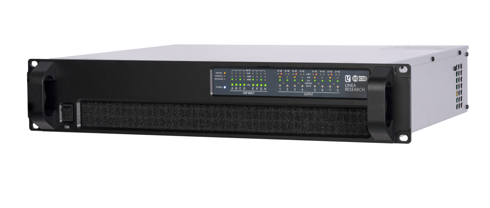 Linea Research 88C Series 8ch Class-D Installation Amplifer