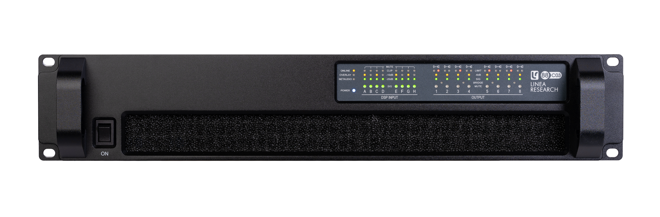 Linea Research 88C Series 8ch Class-D Installation Amplifer