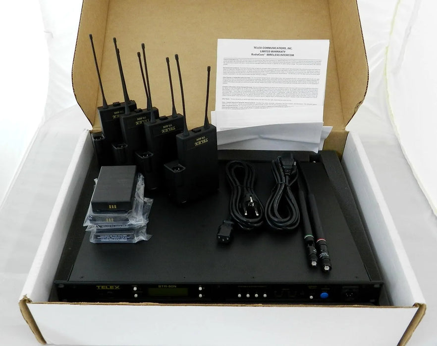 RTS BTR-80N-HER UHF Base Station 2ch Band HE, 4F Headset