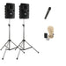 Anchor Audio Liberty Pair (XU2, AIR), Anchor-Air & 2 wireless mics: combo Handheld WH-LINK / Beltpack/Collar WB-LINK & CM-LINK & stands