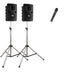 Anchor Audio Liberty Pair (XU2, AIR), Anchor-Air & 1 wireless mic Beltpack/Headband WB-LINK & HBM-LINK & stands