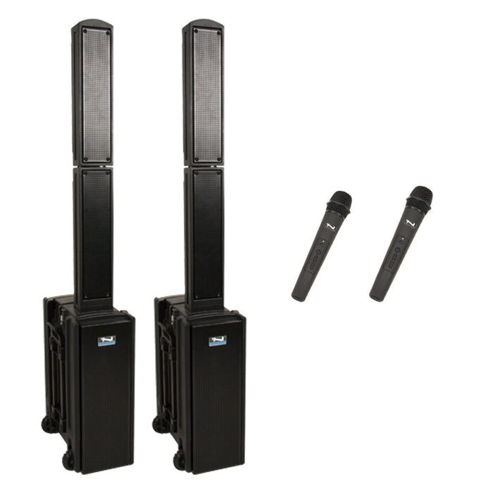 Anchor Audio Beacon Pair (XU2,R), Anchor-Air & 2 Wireless Mics: Combo 
Handheld WH-LINK / Beltpack/Collar WB-LINK & CM-LINK