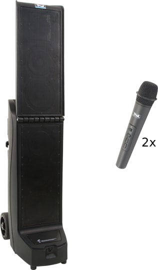 Anchor Audio Bigfoot System X2 Bigfoot (XU2), Anchor-Air & 2 wireless mics:, same as BIG-DUAL-HH Handheld WH-LINK