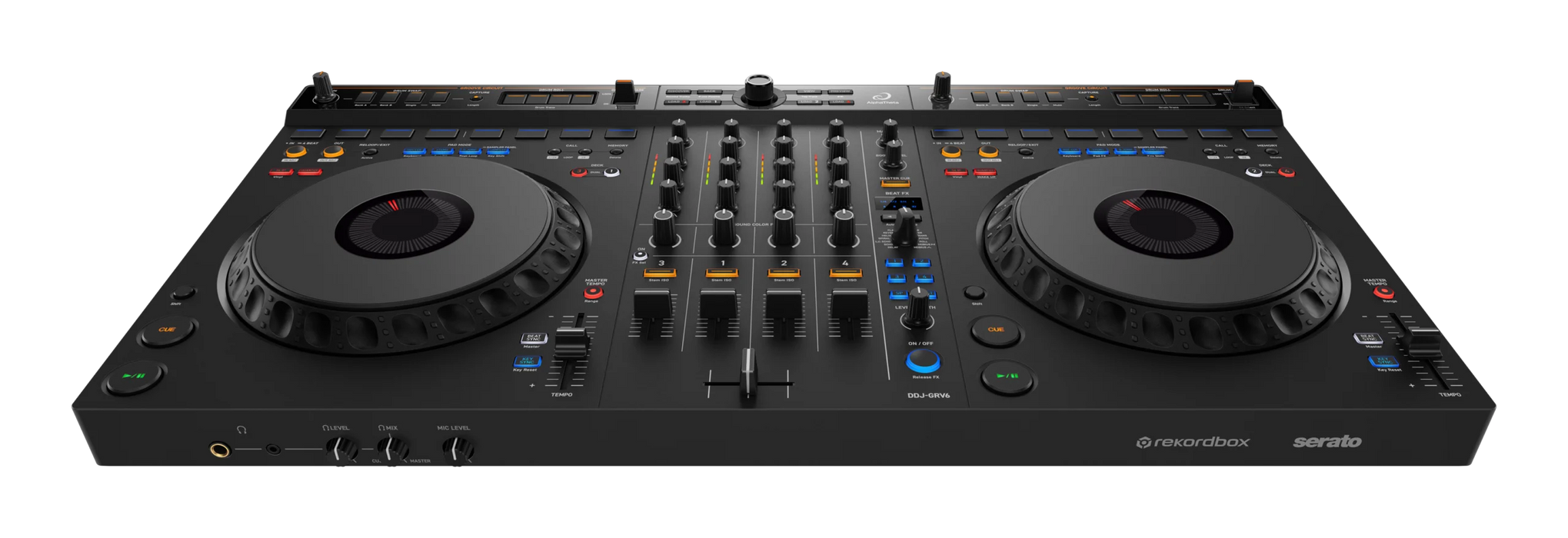 AlphaTheta DDJ-GRV6 4-Channel DJ Controller