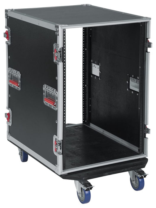 Gator G-TOUR16UCA-24D 16U, 24″ Deep Audio Road Rack Case w/ Casters