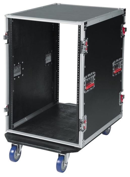 Gator G-TOUR16UCA-24D 16U, 24″ Deep Audio Road Rack Case w/ Casters