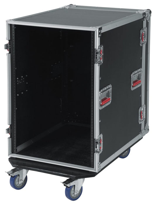 Gator G-TOUR16UCA-24D 16U, 24″ Deep Audio Road Rack Case w/ Casters