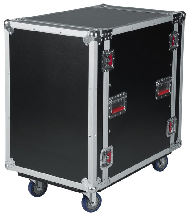 Gator G-TOUR16UCA-24D 16U, 24″ Deep Audio Road Rack Case w/ Casters