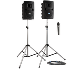 Anchor Audio Liberty (XU4), Anchor-Air & 4 wireless mics: Beltpack/Collar WB-LINK & CM-LINK & stand