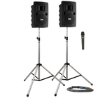 Anchor Audio Liberty (XU4), Anchor-Air & 4 wireless mics: combo Handheld WH-LINK / Beltpack/Lapel WB-LINK & LM-LINK & stand