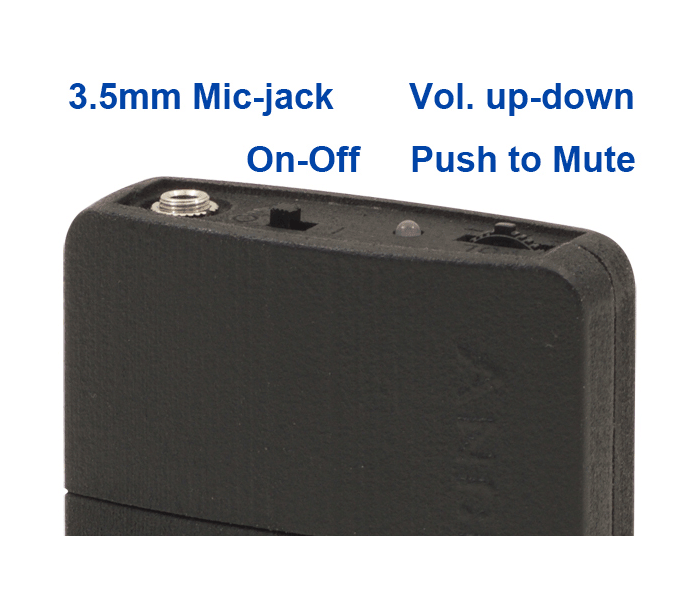 Anchor Audio MegaVox Pair (U4, COMP), 4 Wireless Mics: Beltpack/Headband WB-LINK & HBM-LINK & stands