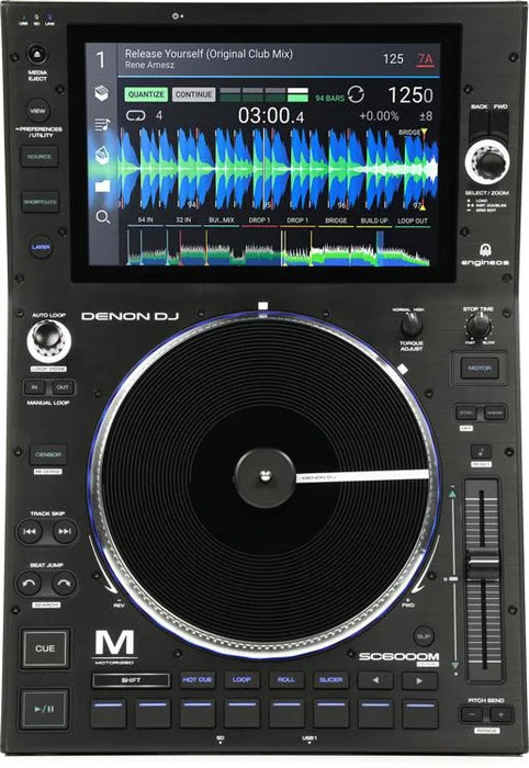 Denon DJ SC6000M PRIME Professional DJ Motorized Media Player