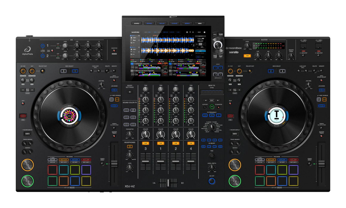 AlphaTheta XDJ-AZ 4-Channel Professional All-in-One DJ System