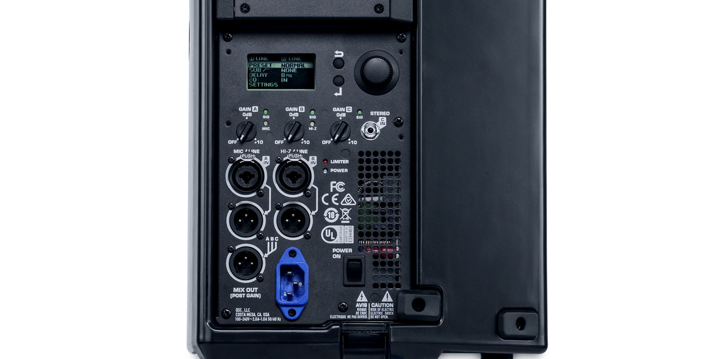 QSC K8.2 Powered 8-inch 2-Way Loudspeaker