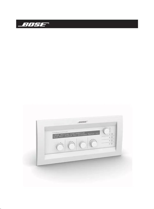 Bose Professional ControlSpace CC-64 Control Center