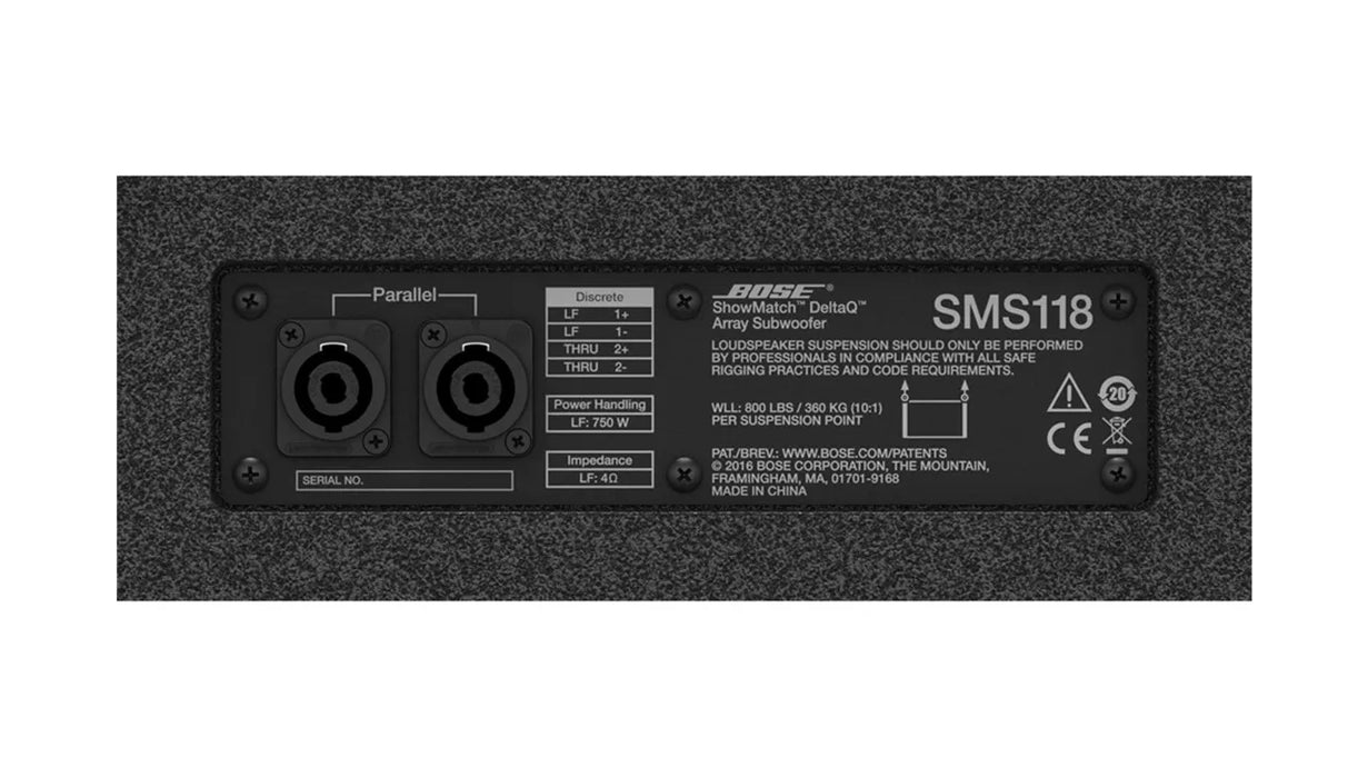 Bose Professional ShowMatch SMS118 Subwoofer