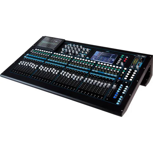 Allen & Heath AH-QU-32C 32 Channel Digital Mixer, 32 Mic/Line + 3 stereo 100mm Motorized Faders, Network port, 7" Touch Screen