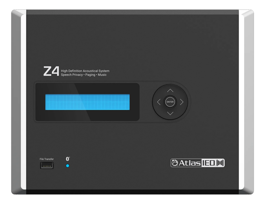 Atlas Sound Z4-B 4-Zone High Definition Acoustical System