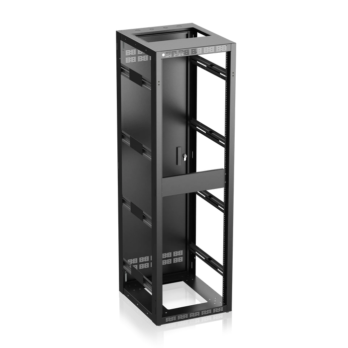 Atlas Sound 544-25 Stand Alone or Gangable Rack 25 inch Deep, 44RU