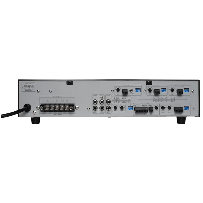 Atlas Sound AA400PHD 6-Input, 400 Watt Mixer Amplifier with Automatic System Test Circuitry (PHD)