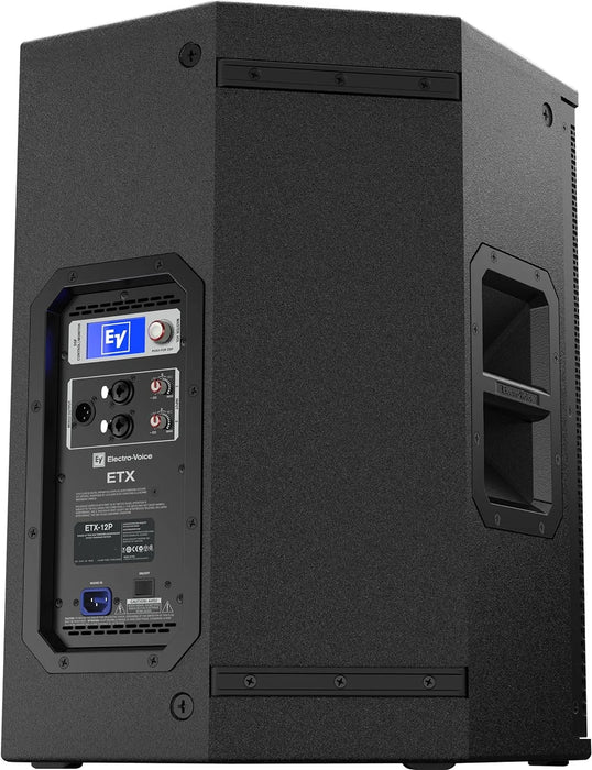 Electro-Voice ETX-12P 2-Way Powered Loudspeaker, Black