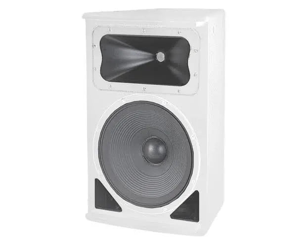 JBL AC2215/64-WH  Compact 2-Way Loudspeaker with 15" Driver (60° x 40° Coverage) (white)